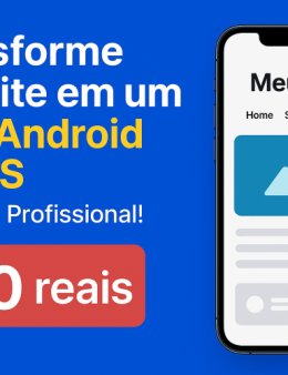 Eu vou criar seu proprio aplicativo