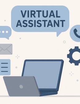 Eu vou ser sua assistente virtual.