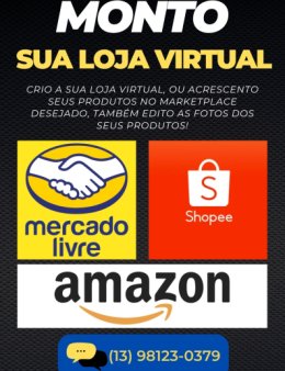Eu vou montar o seu e-commerce