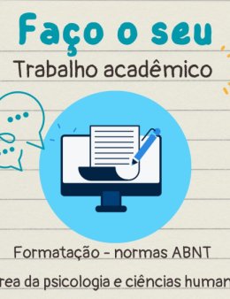 Eu vou fazer seu trabalho acadêmico!!