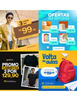 Eu vou criar 2 artes simples mas profissional