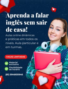 Eu vou te ensinar inglês e português