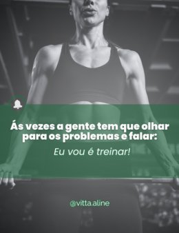 Eu vou montar o seu TREINO