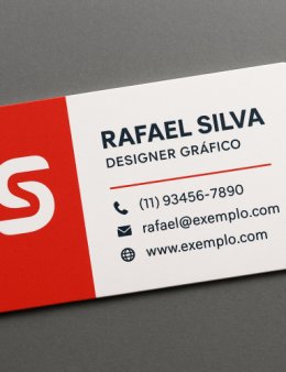 Eu vou elaborar seu cartão de visitas