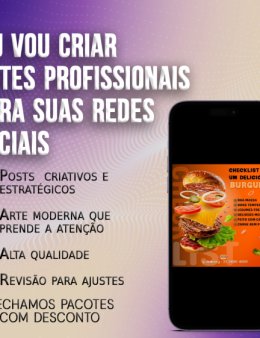 Eu vou criar artes profissionais e criativas.