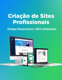 Eu crio o site profissional da sua empresa