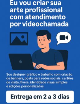 Eu vou transformar sua ideia em uma arte profissional.