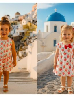 Eu vou criar uma coleção de roupas infantis!