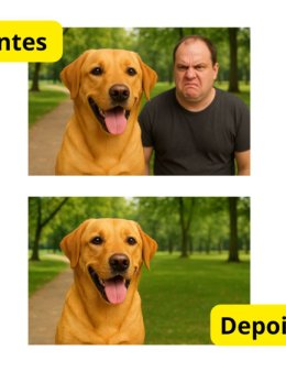 Eu vou Tirar objetos e Pessoas da sua foto