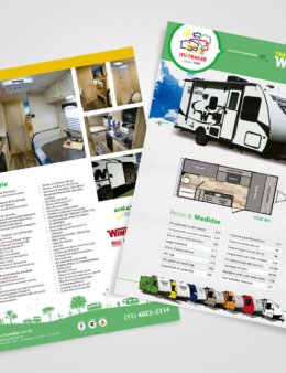 Eu vou criar o seu flyer