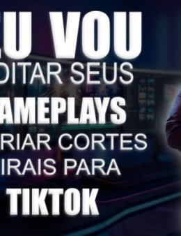 Eu vou editar e criar cortes virais para você