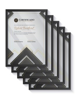 Eu vou desenhar o seu certificado