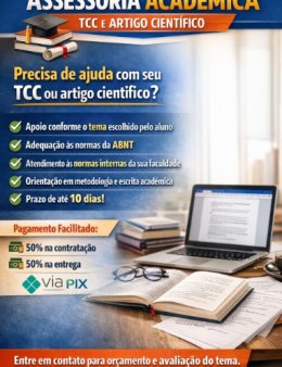 Eu vou escrever o seu artigo ou TCC