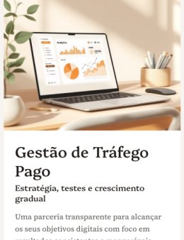 Eu vou criar estratégias para o seu negócio