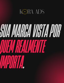 Eu vou fazer a gestão de tráfego pago do seu negócio