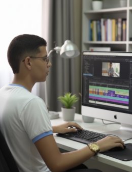 Eu vou editar seus vídeos para Reels, T