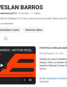 Eu vou fazer uma edição no seu vídeo