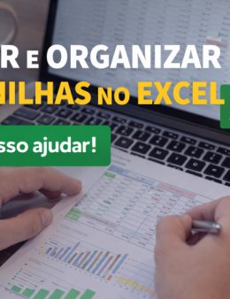 Eu vou criar e organizar sua planilha Excel