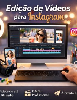 Eu vou editar seu vídeo do Instagram!