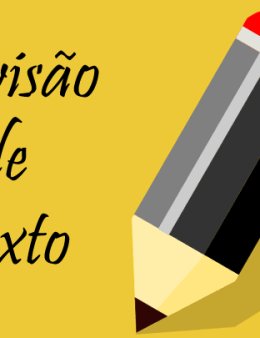 Eu vou fazer a correção do seu texto