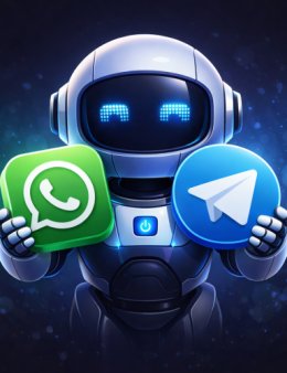 Eu vou CRIAR BOTS PARA WHATSAPP E TELEGRAM