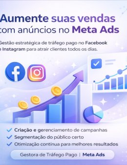 Eu vou aumentar seu alcance e vendas.