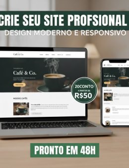 Eu vou criar seu site - BARATO