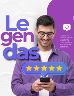 Eu vou legendar seu vídeo