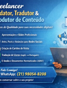 Eu vou traduzir seus textos e conteúdos