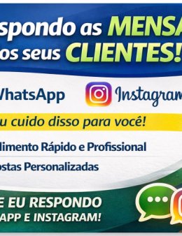 Eu vou atender seus clientes no whatsapp