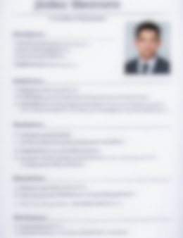 Eu vou fazer o seu currículo