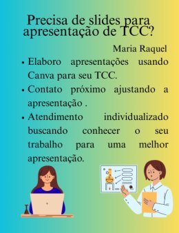 Eu vou criar e ajustar apresentação de slides