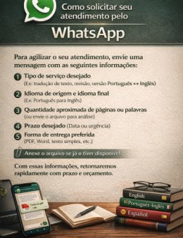 Eu vou atender seus clientes no whatsApp