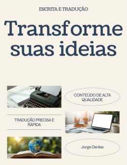 Eu vou escrever artigos e traduzir textos