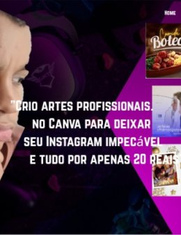Artes Profissionais no Canva – 20 Conto