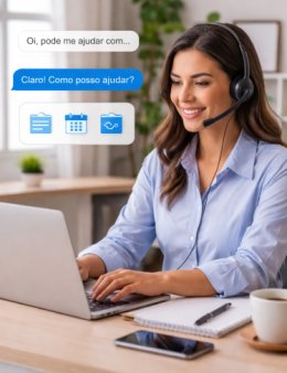 Eu vou atuar com assistente Virtual