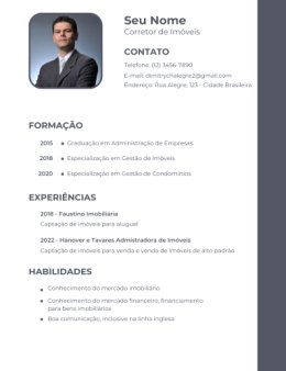 Eu vou DESTACAR seu currículo.