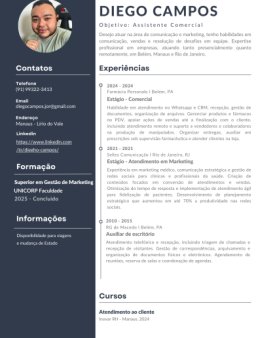 Eu vou criar seu CURRÍCULO e o seu LINKEDIN