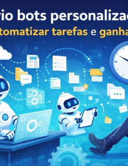 Eu vou criar um bot pra automatizar seu tempo