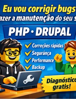 Eu vou fazer a manutenção do seu site