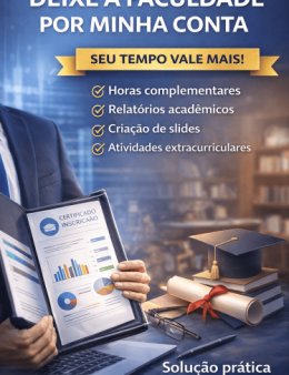 Eu vou te ajudar nos trabalhos de faculdade