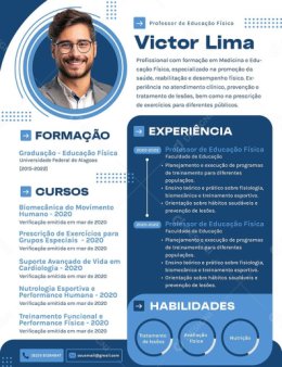 Eu vou criar currículo profissional,simples..