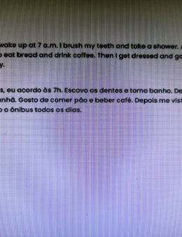 Eu vou TRADUZIR TEXTOS PEQUENOS RAPIDAMENTE