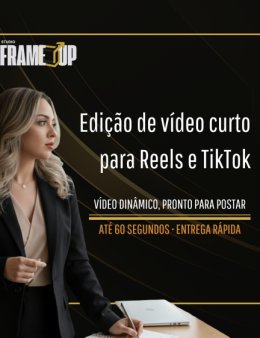Eu vou editar seu vídeo curto Reels/TikTok/YT