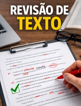 Eu vou revisar e melhorar seu texto