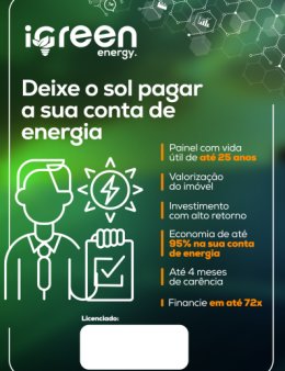 Eu vou fazer um projeto de Placa Solar