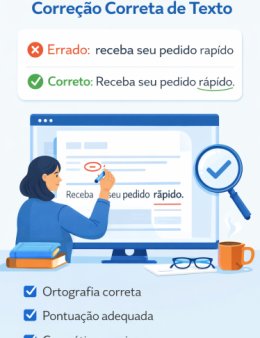 Eu vou ajudar Revisão de Textos Profissional