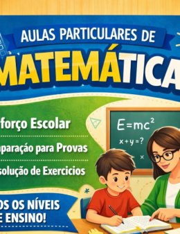 Aulas particulares de matemática