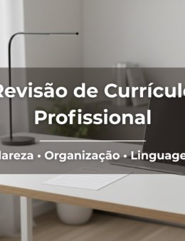 Eu vou revisar seu currículo profissional