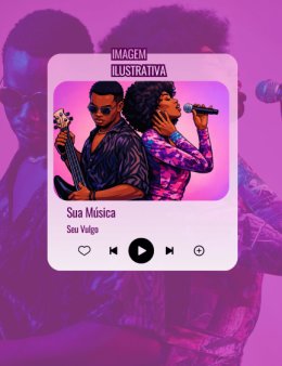 Eu vou Desenhar a Capa do seu album/musica